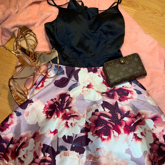 Flower homecoming / prom dress - Picture 1 of 3